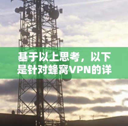 基于以上思考，以下是针对蜂窝VPN的详细分析和建议