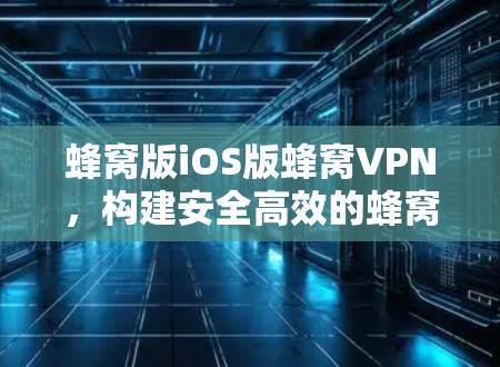 蜂窝版iOS版蜂窝VPN，构建安全高效的蜂窝网络