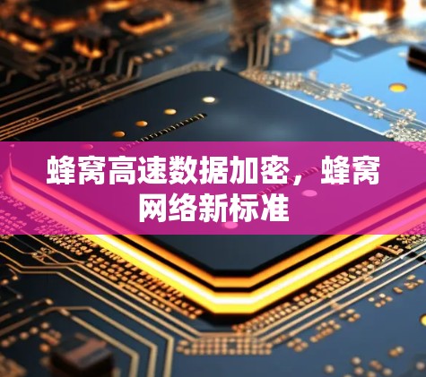 蜂窝高速数据加密，蜂窝网络新标准