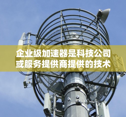 企业级加速器是科技公司或服务提供商提供的技术解决方案，专为特定行业或企业设计，帮助企业在市场中脱颖而出。以下是对企业级加速器的详细分析和总结