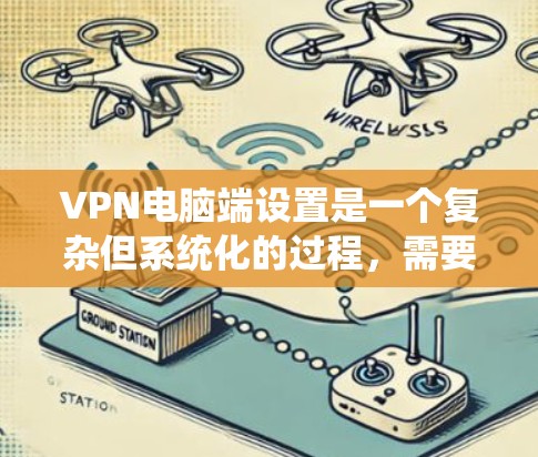 VPN电脑端设置是一个复杂但系统化的过程，需要遵循以下步骤