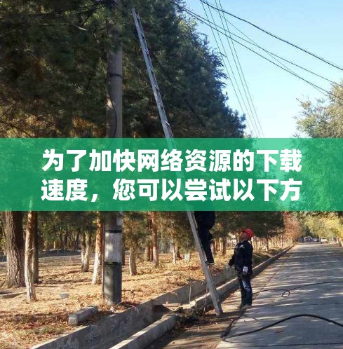 为了加快网络资源的下载速度,您可以尝试以下方法 为了加快网络资源的下载速度,您可以尝试以下方法