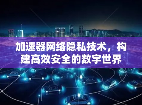 加速器网络隐私技术,构建高效安全的数字世界 加速器网络隐私技术,构建高效安全的数字世界