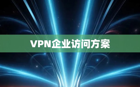 VPN企业访问方案 VPN企业访问方案