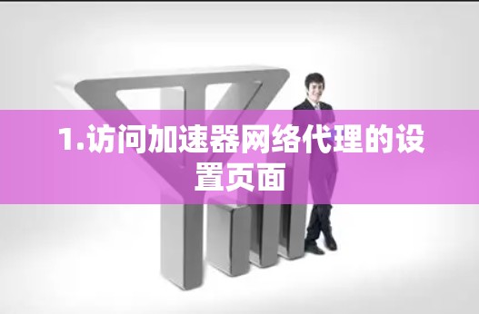 1.访问加速器网络代理的设置页面 1.访问加速器网络代理的设置页面