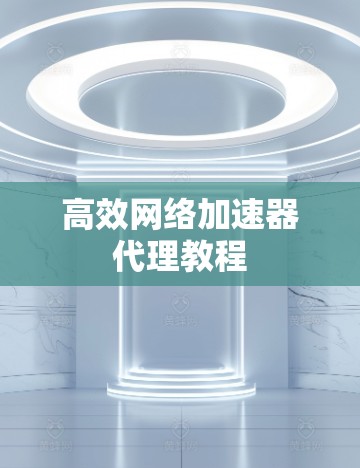高效网络加速器代理教程 高效网络加速器代理教程