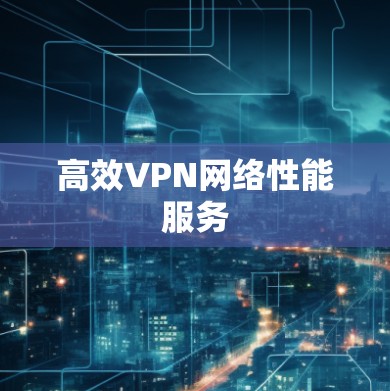 高效VPN网络性能服务 高效VPN网络性能服务