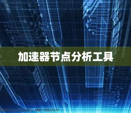 加速器节点分析工具 加速器节点分析工具