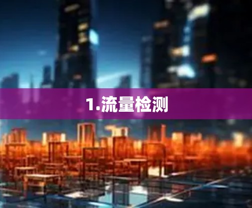 1.流量检测 1.流量检测