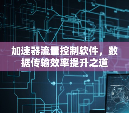 加速器流量控制软件,数据传输效率提升之道 加速器流量控制软件,数据传输效率提升之道