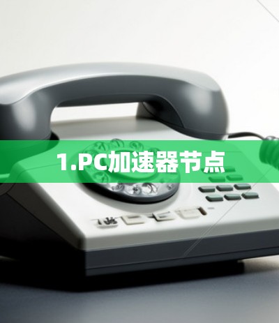 1.PC加速器节点 1.PC加速器节点