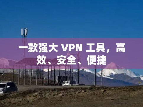 一款强大 VPN 工具,高效、安全、便捷 一款强大 VPN 工具,高效、安全、便捷