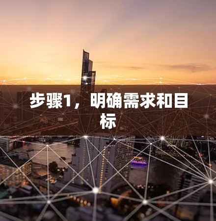 步骤1,明确需求和目标 步骤1,明确需求和目标