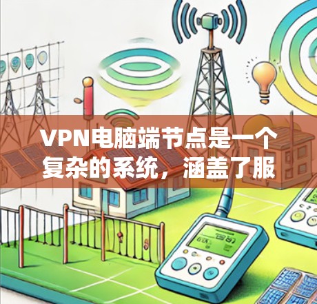 VPN电脑端节点是一个复杂的系统,涵盖了服务器端节点、客户端端节点和中间件端节点。以下是对端节点的详细总结 VPN电脑端节点是一个复杂的系统,涵盖了服务器端节点、客户端端节点和中间件端节点。以下是对端节点的详细总结