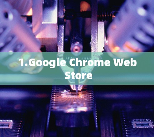 1.Google Chrome Web Store