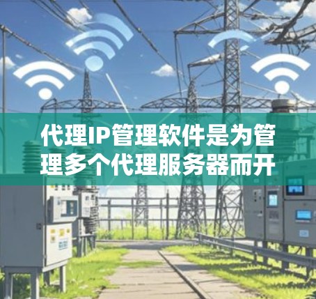 代理IP管理软件是为管理多个代理服务器而开发的工具，帮助用户自动管理代理之间的防火墙设置、访问控制和安全措施。以下是选择和使用代理IP管理软件的步骤