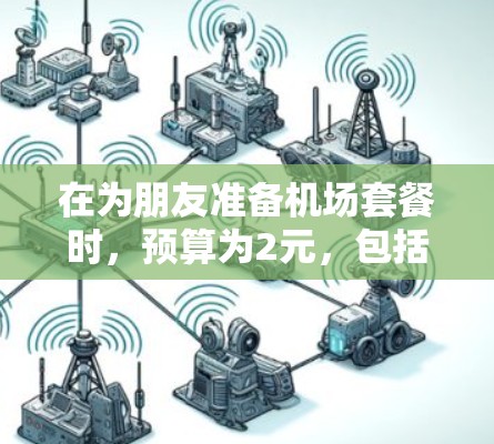 在为朋友准备机场套餐时，预算为2元，包括早餐、点心和饮料。以下是详细的建议