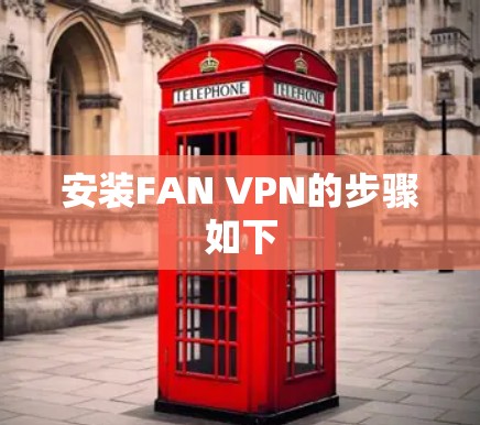 安装FAN VPN的步骤如下