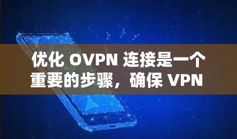优化 OVPN 连接是一个重要的步骤，确保 VPN 连接的安全性和稳定。以下是一些优化 OVPN 连接的关键步骤和建议