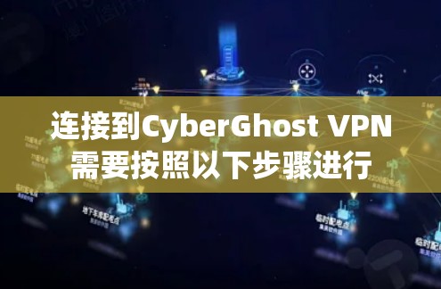 连接到CyberGhost VPN需要按照以下步骤进行