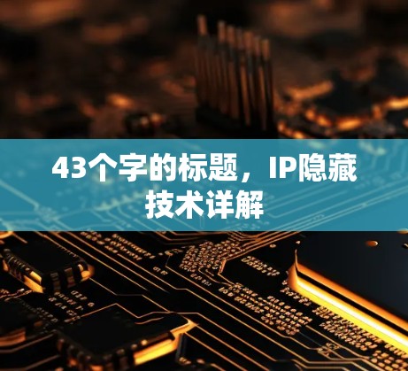 43个字的标题，IP隐藏技术详解